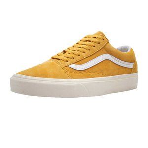 VANS OLD SKOOL PIG SUEDE VN0A4U3B18Z1 HONEY GOLD UNISEX SNEAKERS